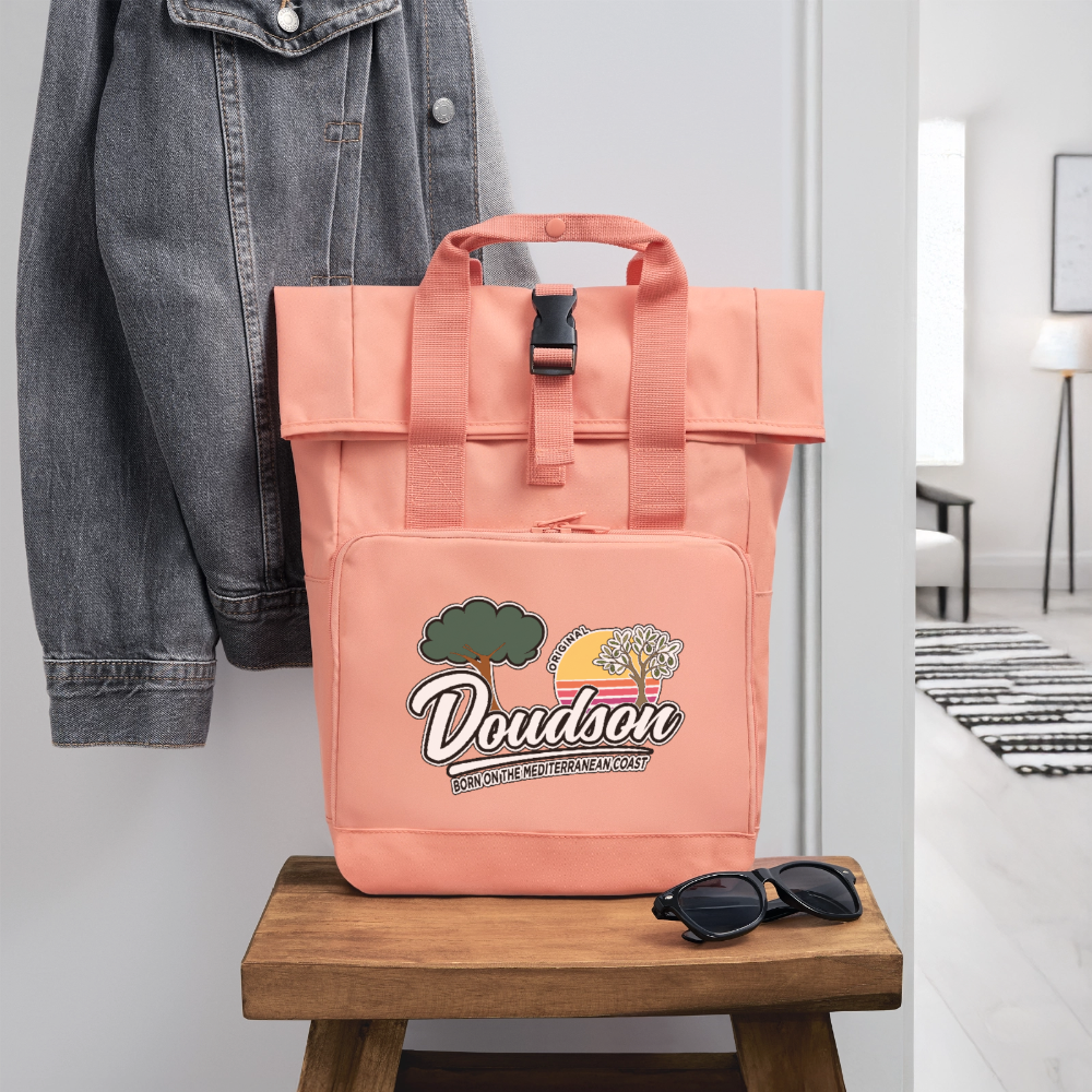 Sac à dos Roll Top DOUDSON - rose liberty