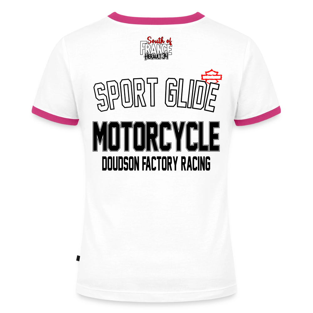 HD - Sport Glide - Femme - blanc/fuchsia