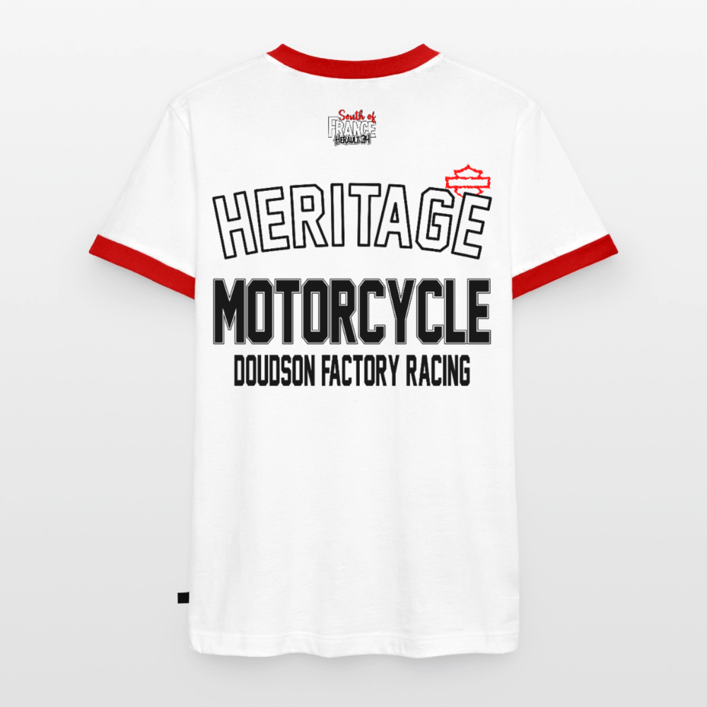 HD - Héritage - blanc/rouge 