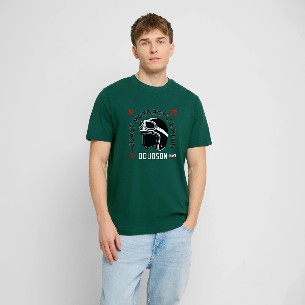 T-shirt moto Coast Motorcycle Klub – DOUDSON - forêt