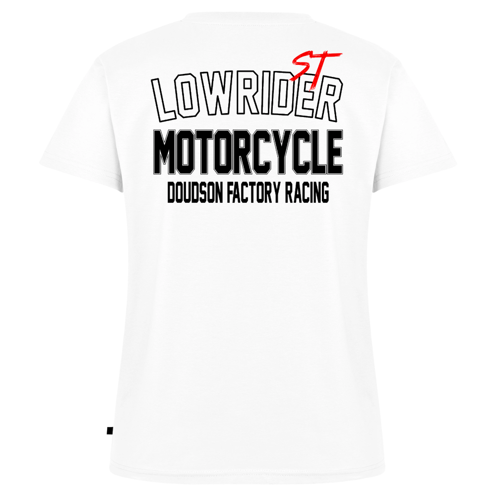 T-shirt femme Low Rider ST – DOUDSON Factory Racing - blanc