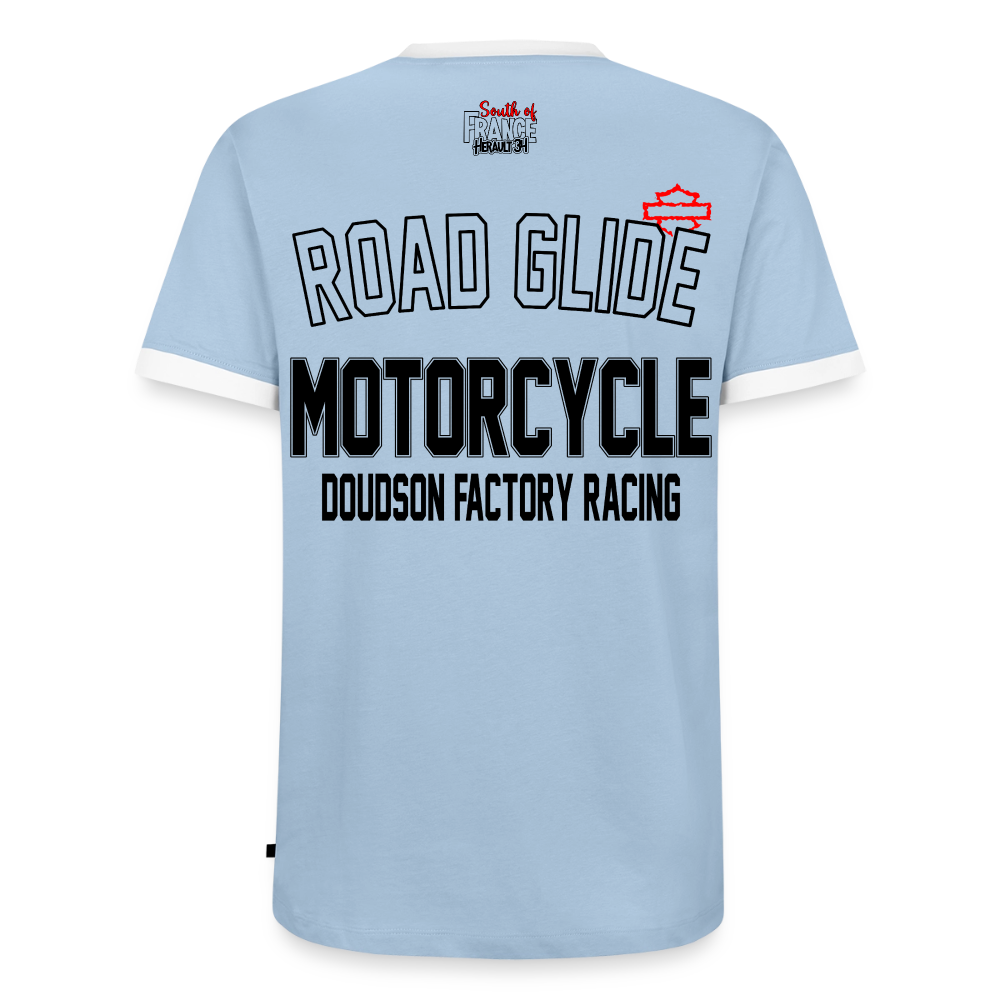 HD - Road Glide - bleu clair/blanc 
