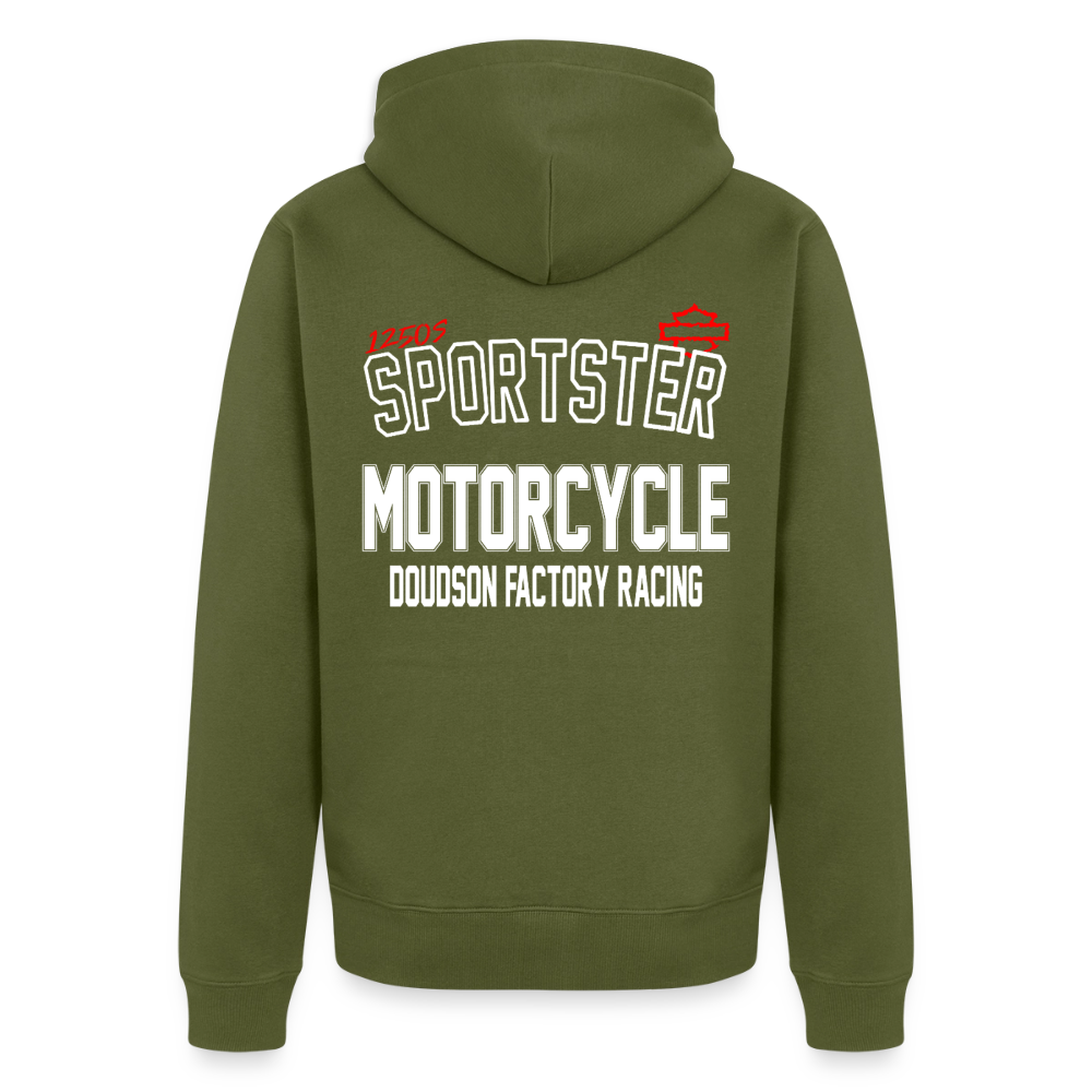 HD - SPORTSTER 1250 S - Veste à capuche Premium Homme - kaki