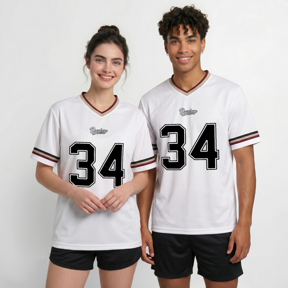 Numero 34 - blanc cassé/bordeaux