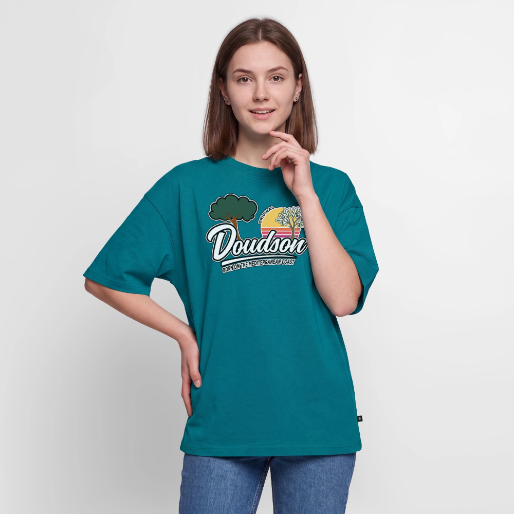 Original - Premium bio oversize Unisexe - bleu pétrole