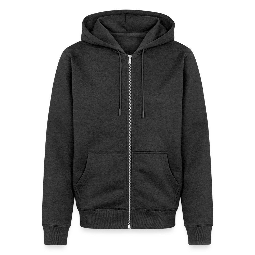 Veste à capuche zippée noire DOUDSON vue de face