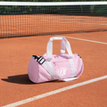 Sac de sport recyclé DOUDSON - rose/blanc