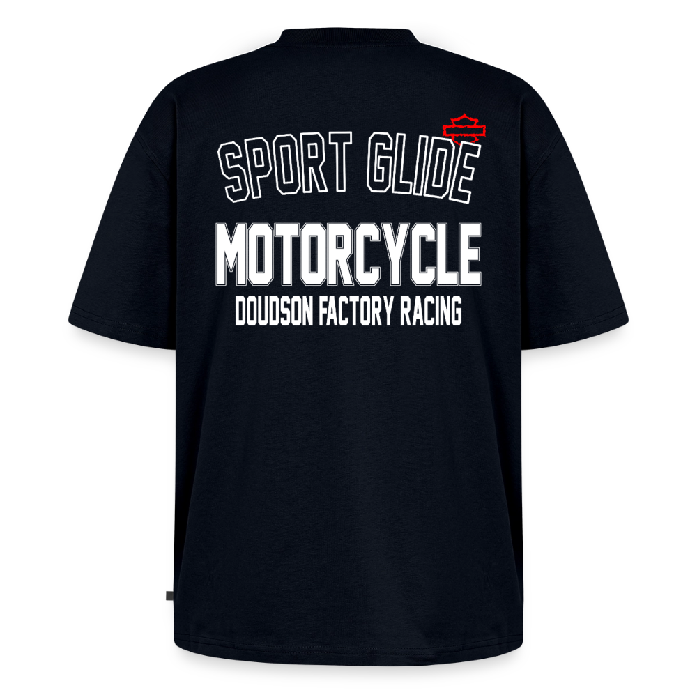 T-shirt oversize moto Sport Glide – DOUDSON FACTORY RACING - bleu marine
