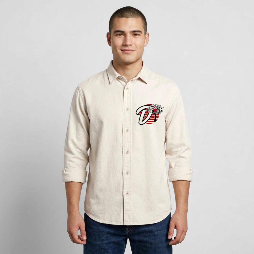 Chemise unisexe coupe décontractée bio Stanley/Stella - écru doux
