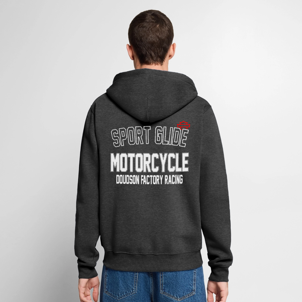 HD - SPORT GLIDE - Veste à capuche Premium Homme - anthracite chiné