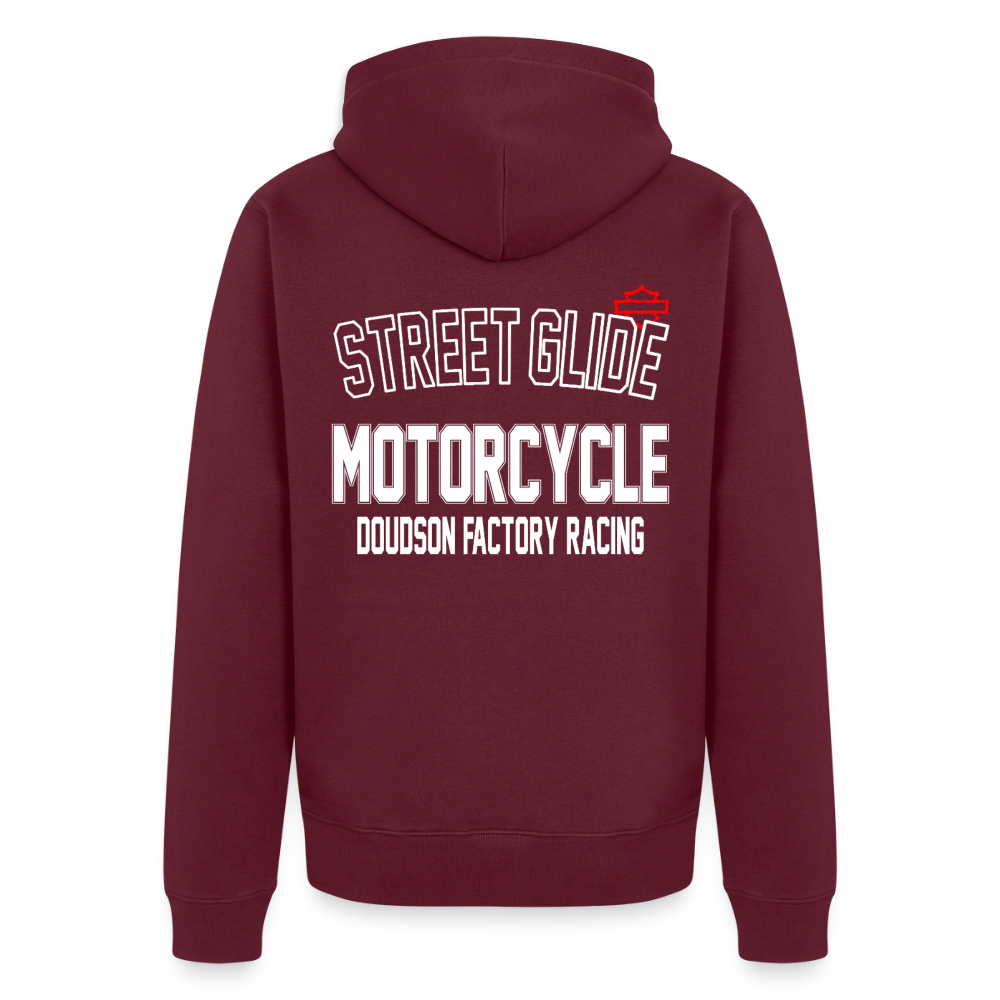 HD - STREETGLIDE - Veste à capuche Premium Homme - bourgogne