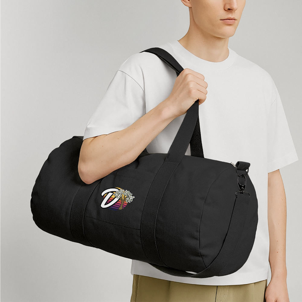 Sac de sport en toile recyclée DOUDSON - noir