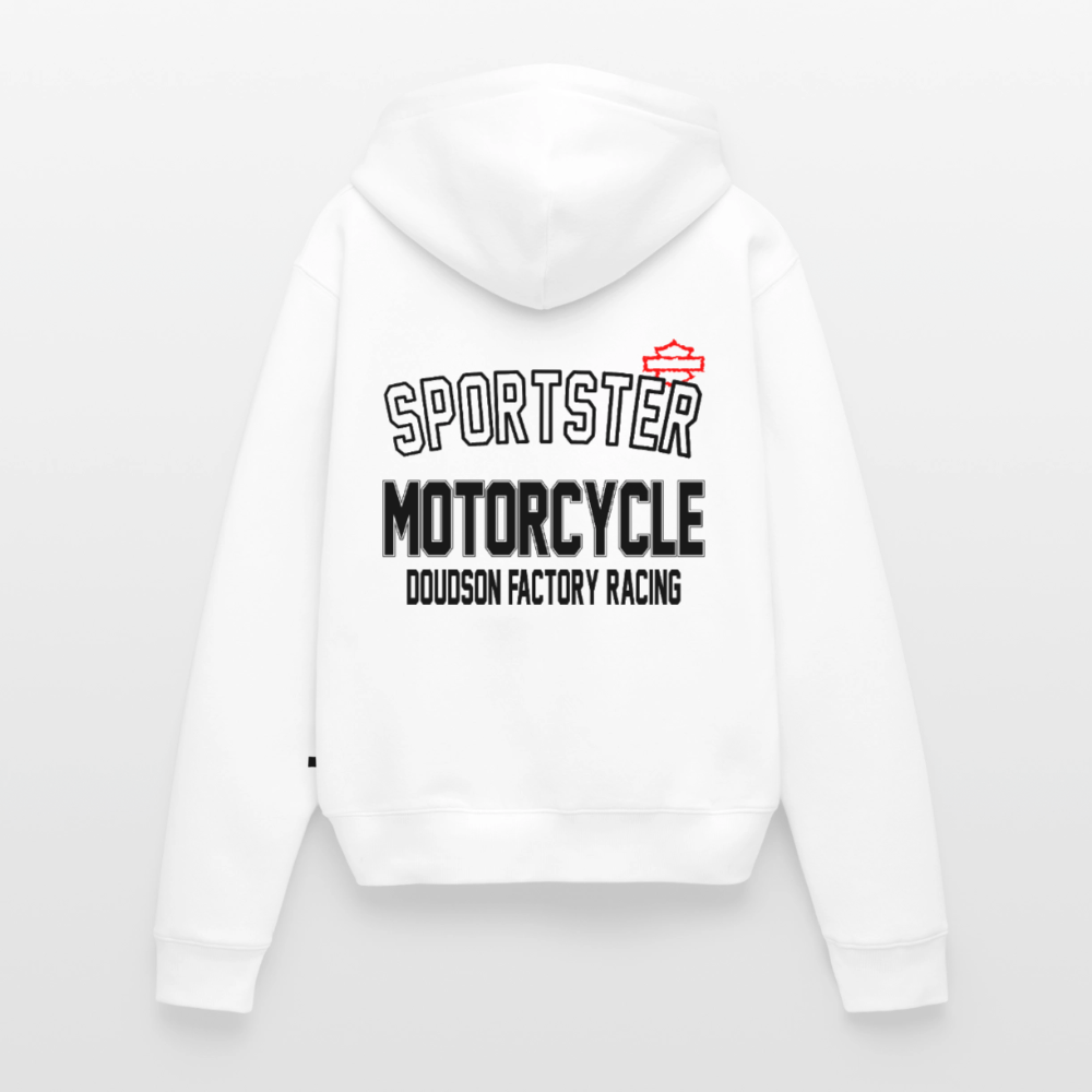 HD - Sportster - à capuche Premium pour femmes - blanc