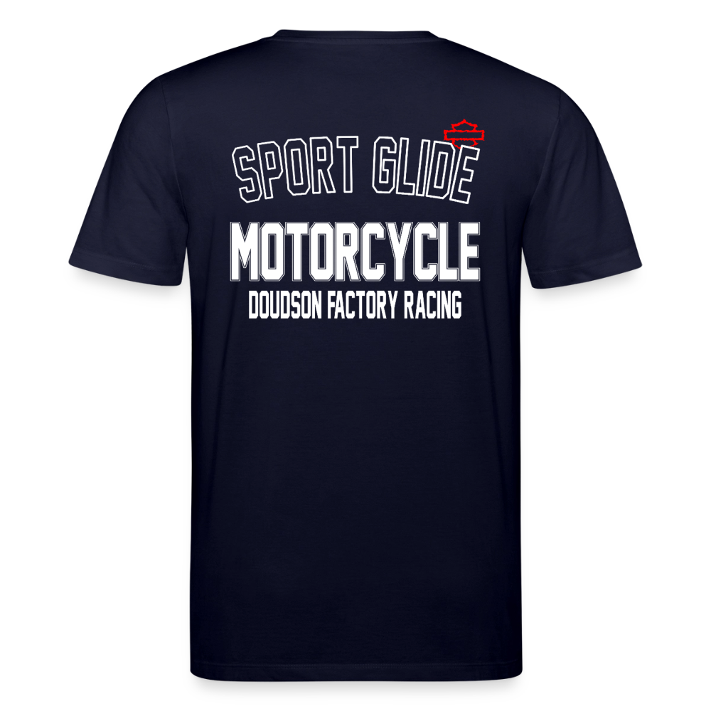 T-shirt moto Sport Glide – DOUDSON FACTORY RACING - marine