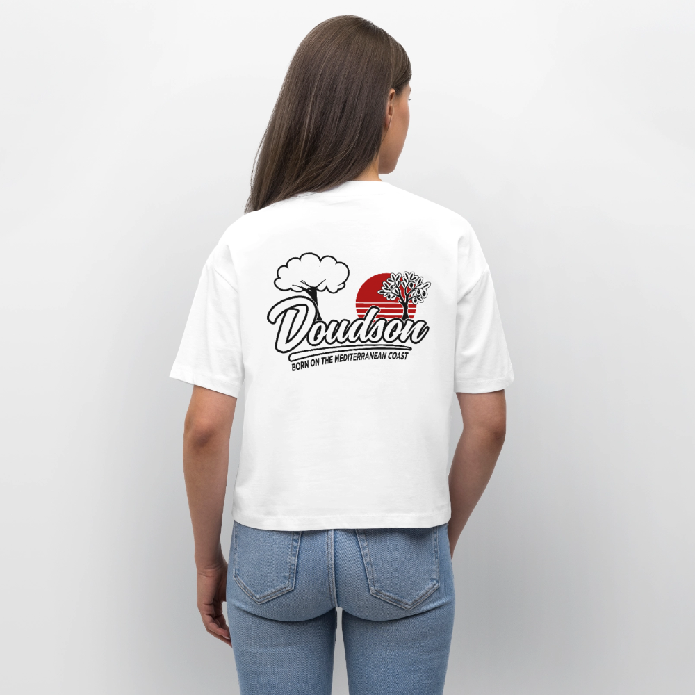 Bones - Rock'N'Roll - T-shirt bio NOVA Stanley/Stella Femme - blanc