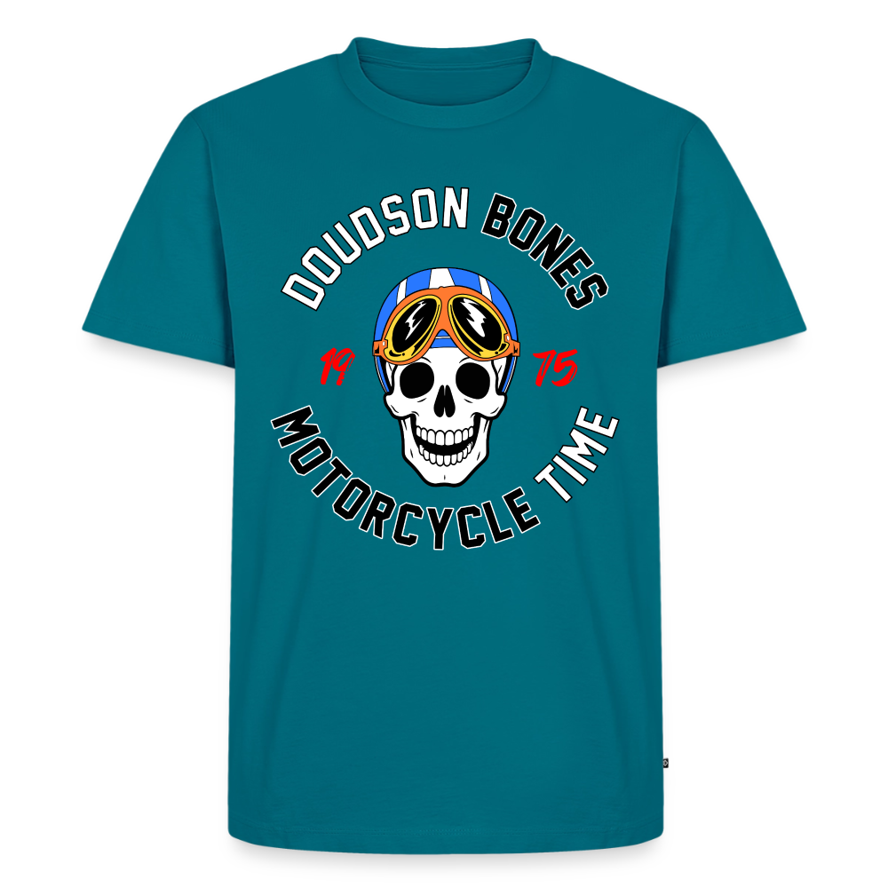 Bones - Motorcycle - Premium - bleu pétrole