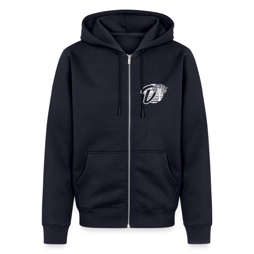 Veste à capuche zippée moto Sport Glide – DOUDSON Factory Racing - bleu marine