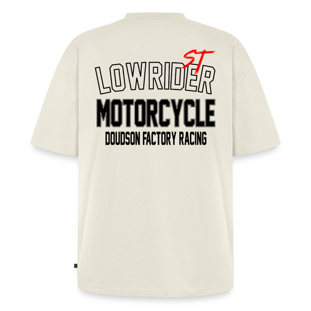 T-shirt oversize moto Low Rider ST – DOUDSON RIDER - blanc cassé