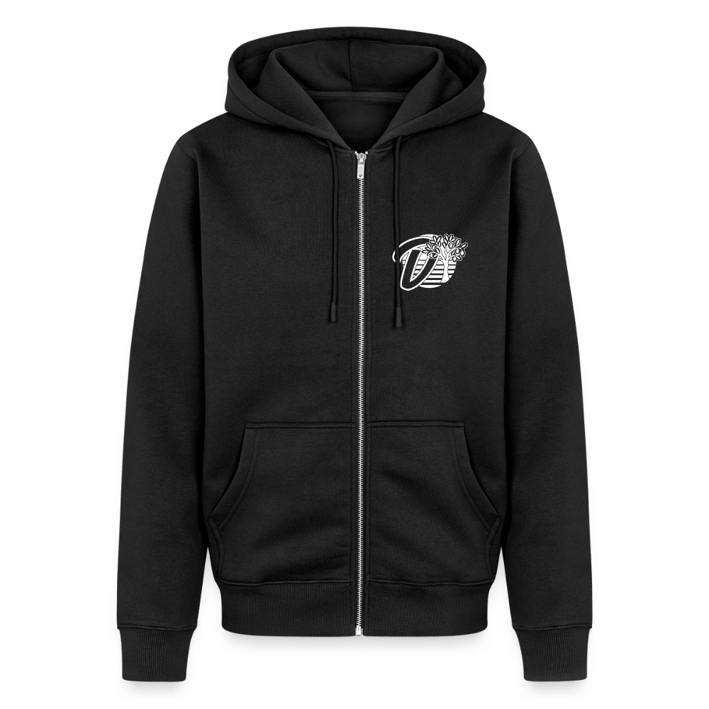 Veste à capuche zippée moto Sport Glide – DOUDSON Factory Racing - noir