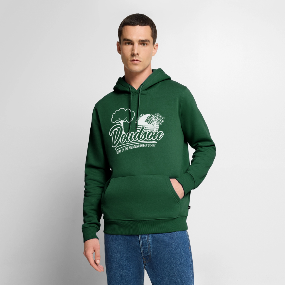 Original White - à capuche Premium - vert bouteille