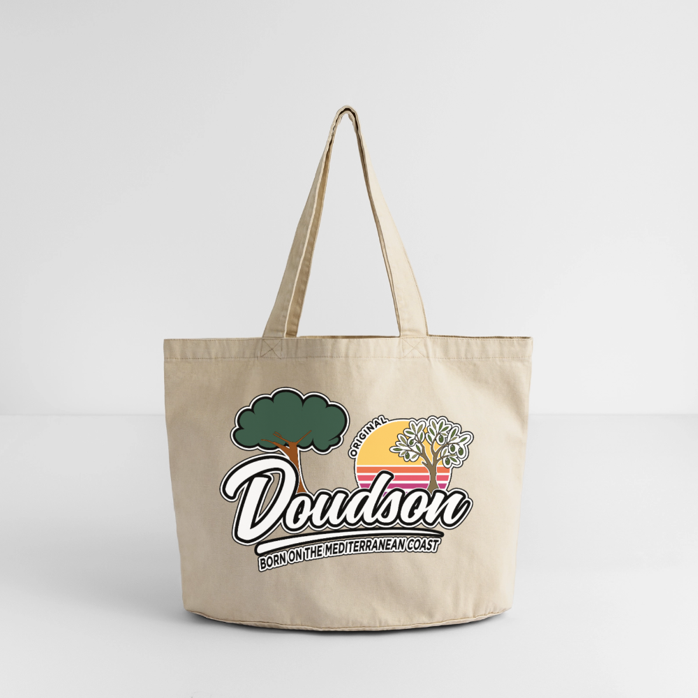 Sac cabas vintage délavé - sable vintage 