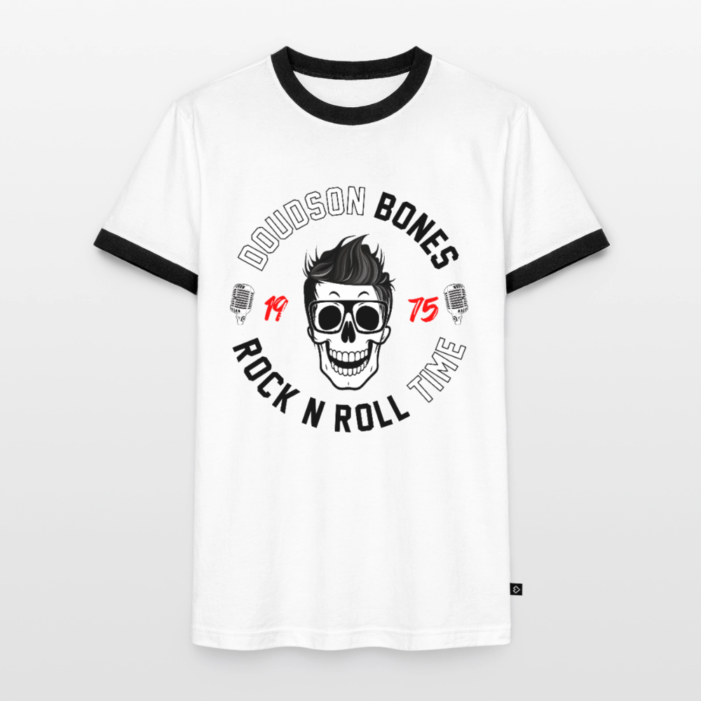 Bones - Rock'N'Roll Homme - blanc/noir