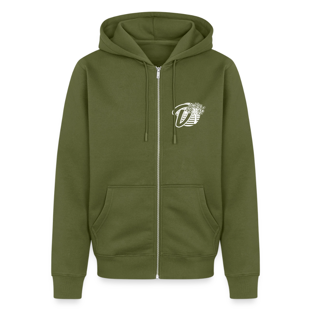 Veste à capuche zippée moto Sport Glide – DOUDSON Factory Racing - kaki
