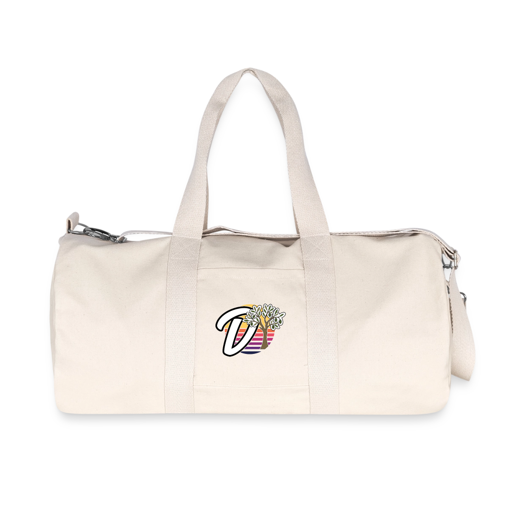 Sac de sport en toile recyclée DOUDSON - blanc naturel