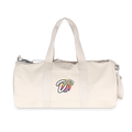Sac de sport en toile recyclée DOUDSON - blanc naturel