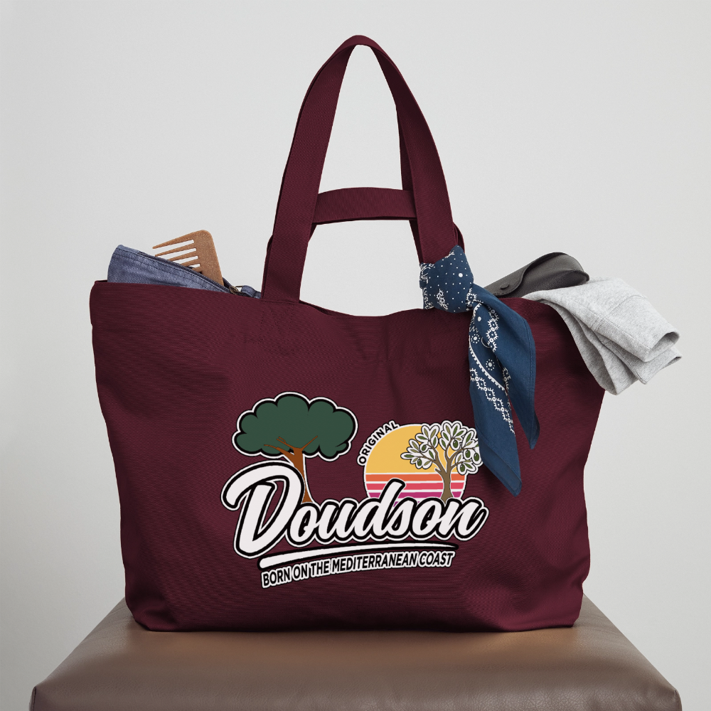 Sac cabas bordeaux recyclé DOUDSON Original
