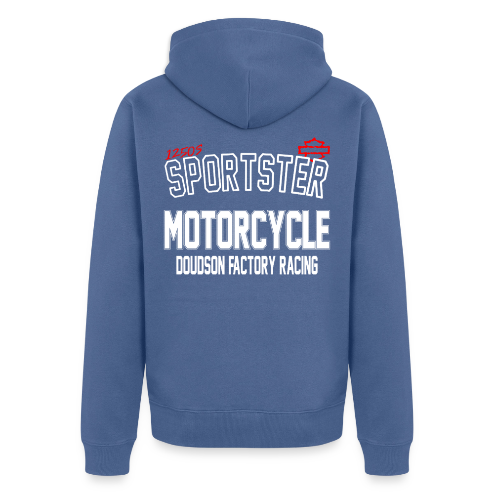 HD - SPORTSTER 1250 S - Veste à capuche Premium Homme - bleu pigeon