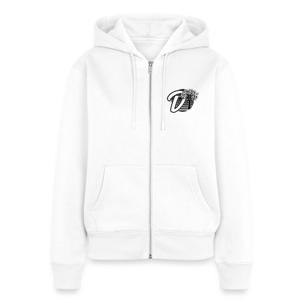 Veste à capuche zippée femme moto Sport Glide – DOUDSON Factory Racing - blanc
