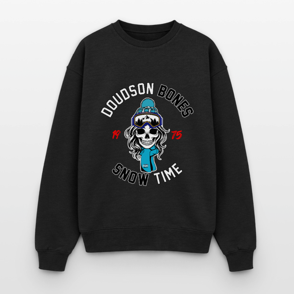 Bones - Snow - Sweat oversize épais SPREAD - noir