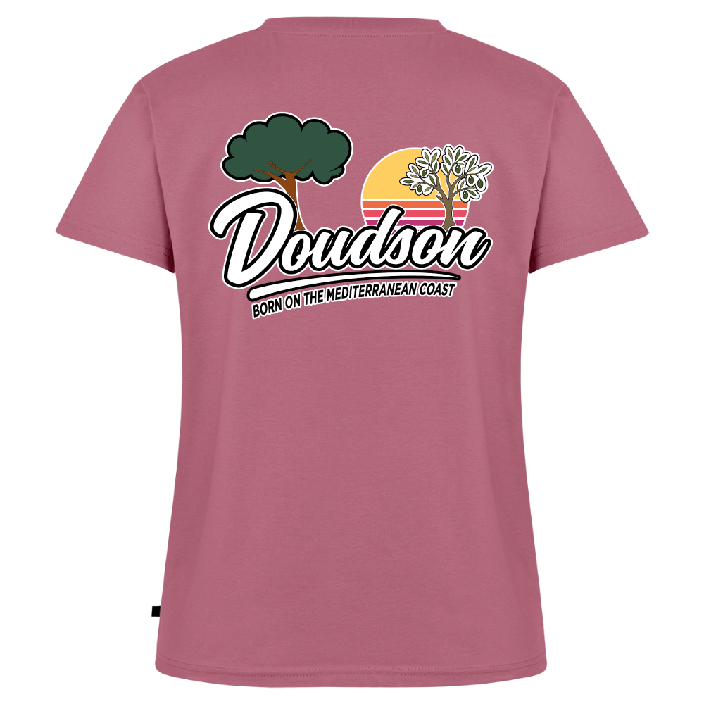 Bones - Beach time - T-shirt encolure en V Premium bio Femme - mauve