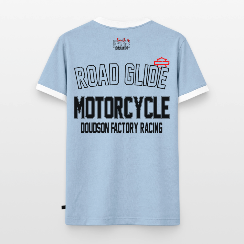HD - Road Glide - bleu clair/blanc 