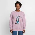 Bones - Snow - Sweat oversize épais SPREAD - rose poudré