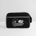 Sac bandoulière rétro DOUDSON - noir/blanc