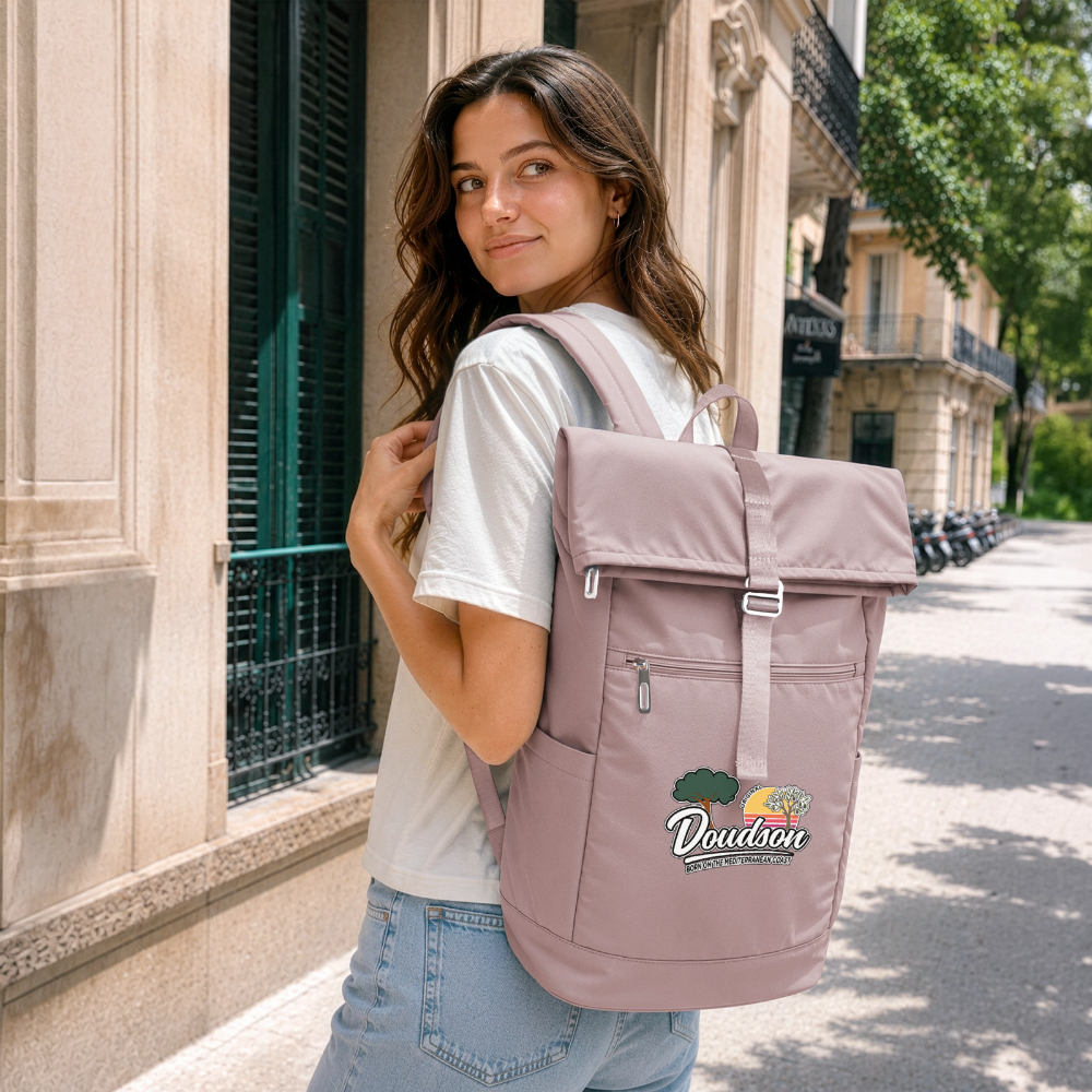Sac à dos ordinateur DOUDSON Lifestyle - vieux rose