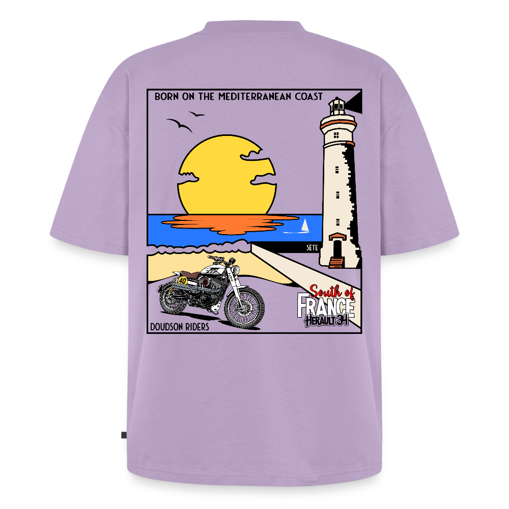 Rider Landscape - Phare de Sète - couleur - lavande