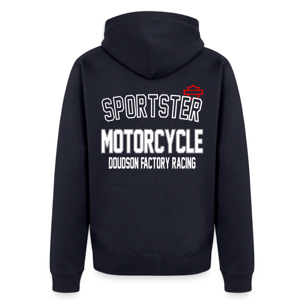HD - SPORTSTER - Veste à capuche Premium Homme - bleu marine