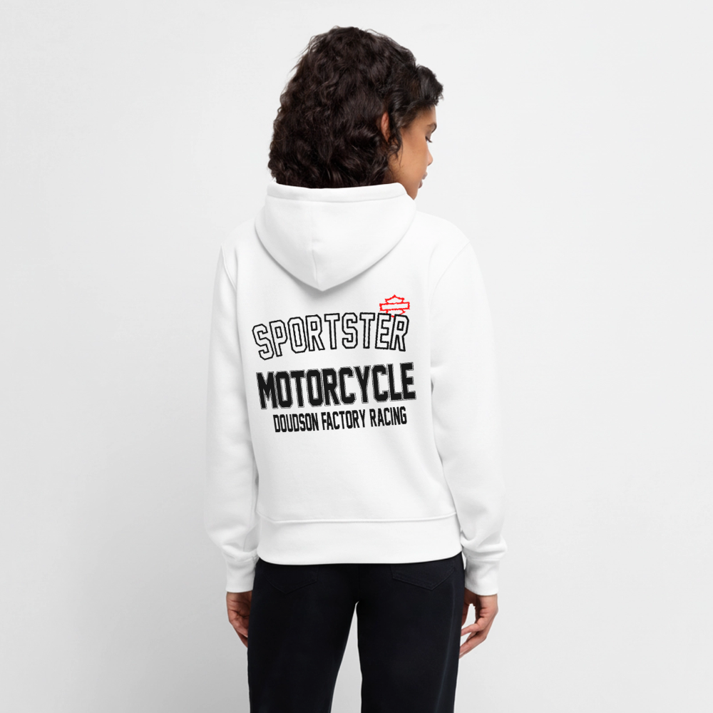 HD - Sportster - à capuche Premium pour femmes - blanc