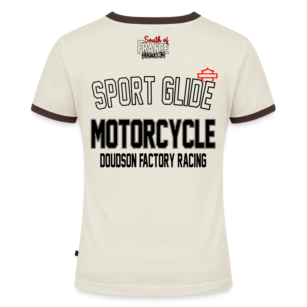 HD - Sport Glide - Femme - blanc cassé/brun foncé