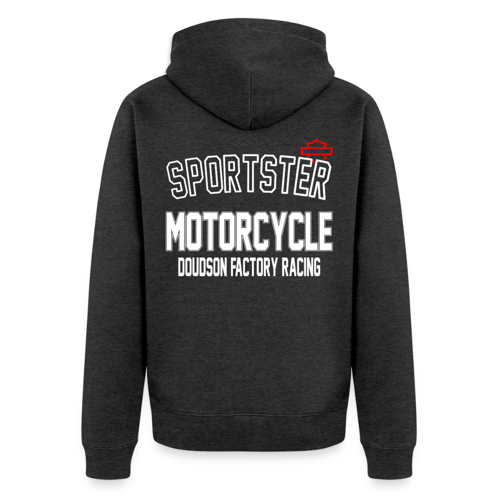 HD - SPORTSTER - Veste à capuche Premium Homme - anthracite chiné