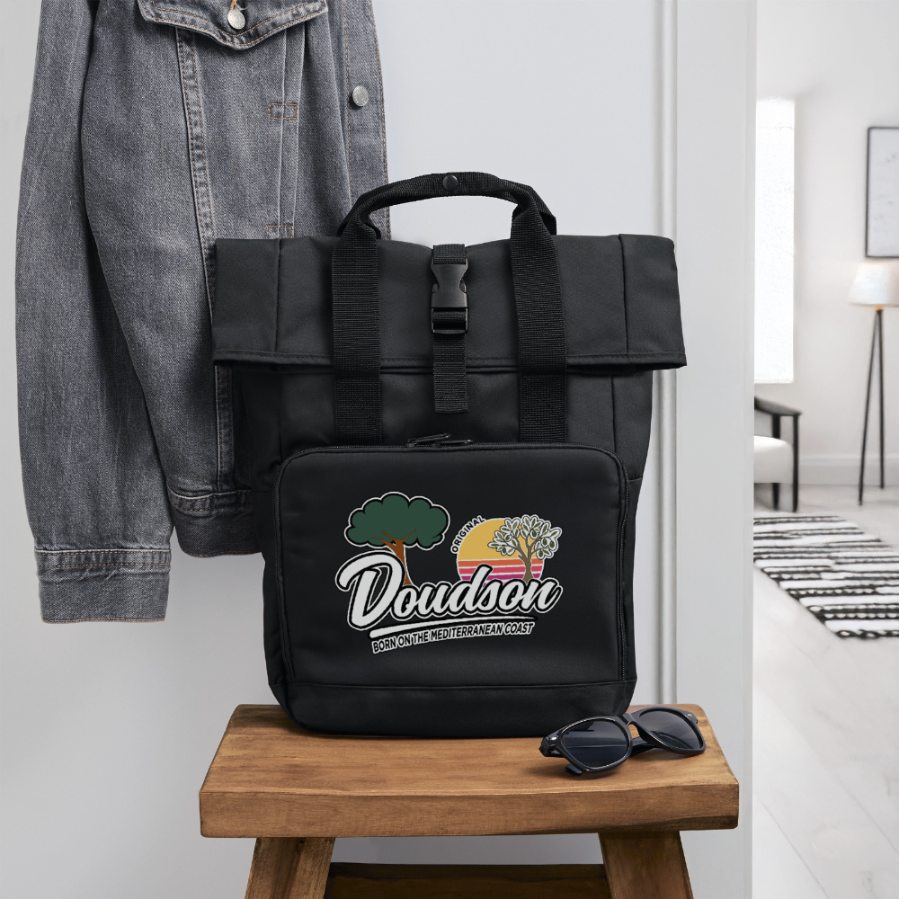 Sac à dos Roll Top DOUDSON - noir