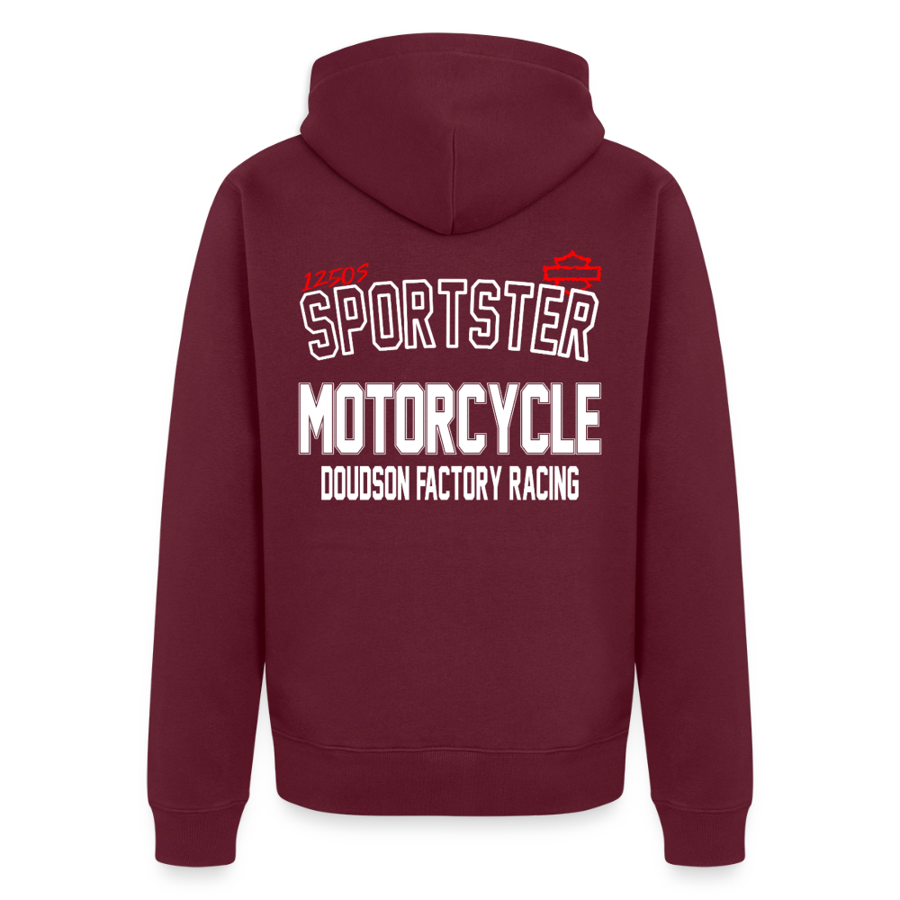 HD - SPORTSTER 1250 S - Veste à capuche Premium Homme - bourgogne