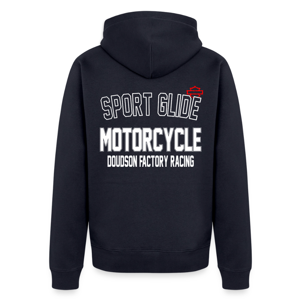 HD - SPORT GLIDE - Veste à capuche Premium Homme - bleu marine