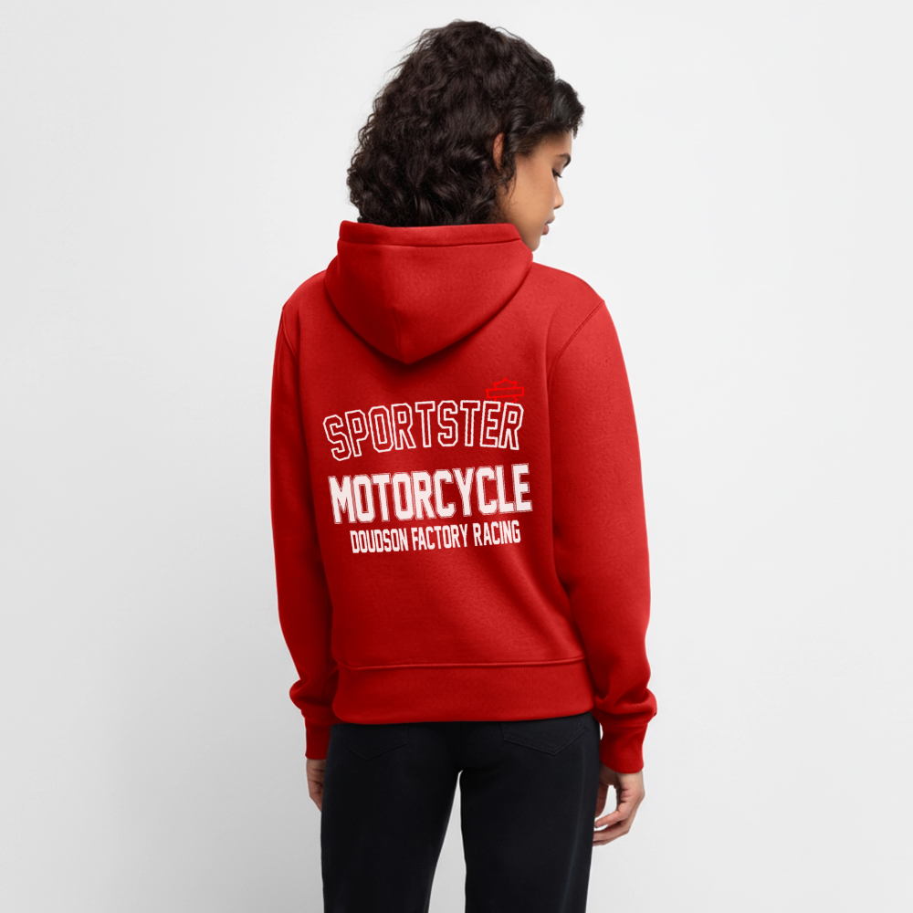 HD - Sportster - à capuche Premium pour femmes - rouge