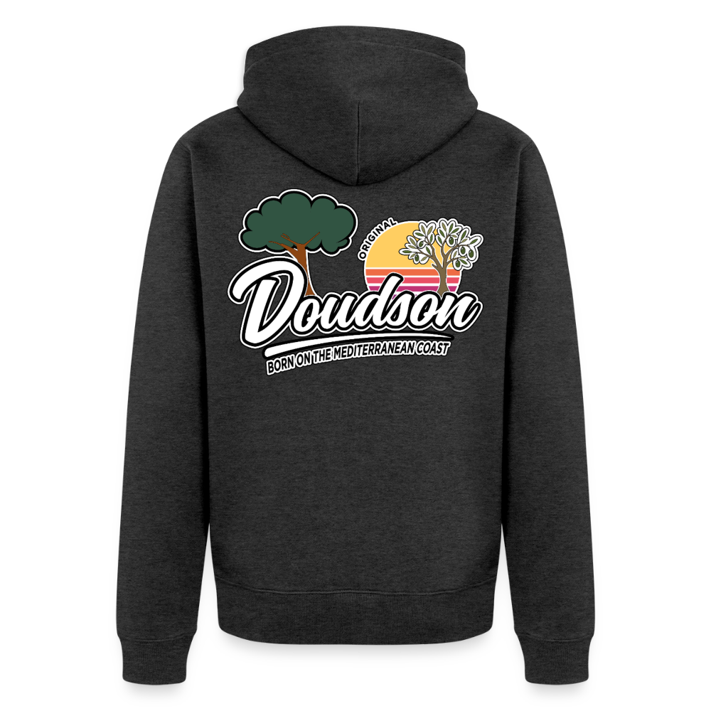 Veste noire DOUDSON Original avec grand logo au dos