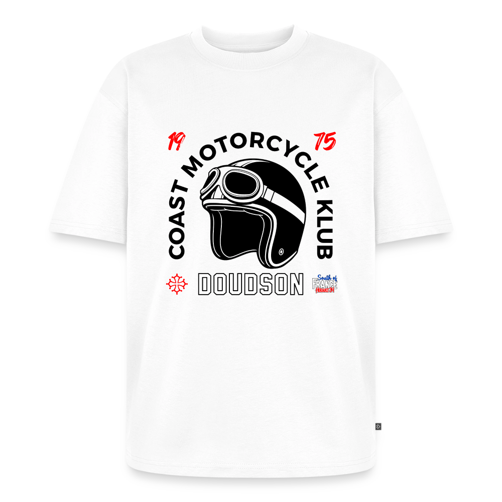 Rider Garage - Le Casque - Premium bio oversize - blanc