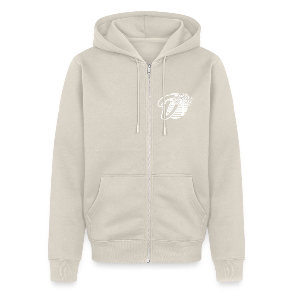 Veste à capuche zippée BONES Snow Time – DOUDSON - beige